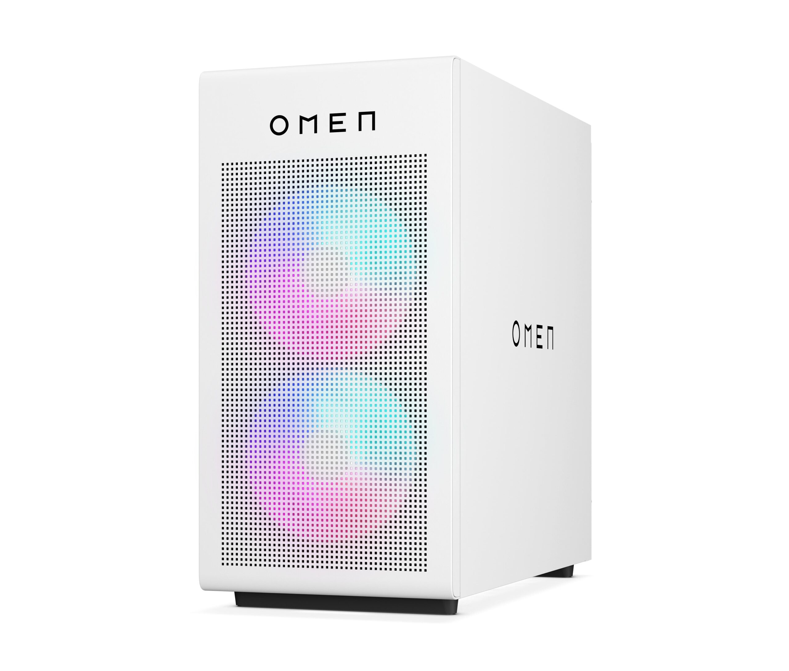 OMEN 35L Gaming Desktop GT16-0077m PC, Windows 11 Home, AMD Ryzen™ 5, 32GB RAM, 512GB SSD, NVIDIA® GeForce RTX™ 4070 SUPER, Ceramic white