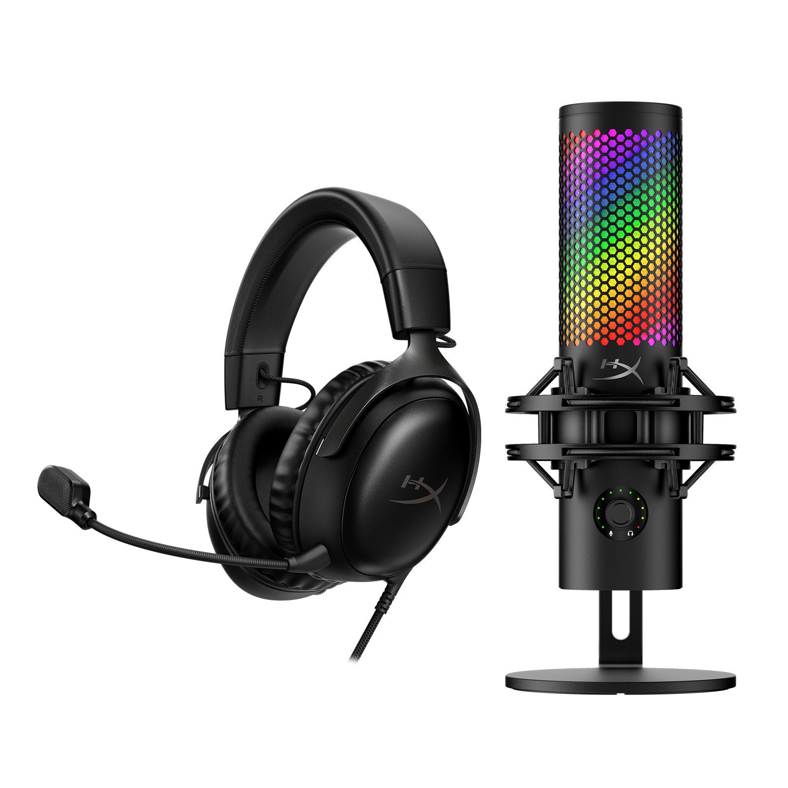 HyperX Bundle - Cloud III Wired Headset, QuadCast 2 S Microphone - Image 2