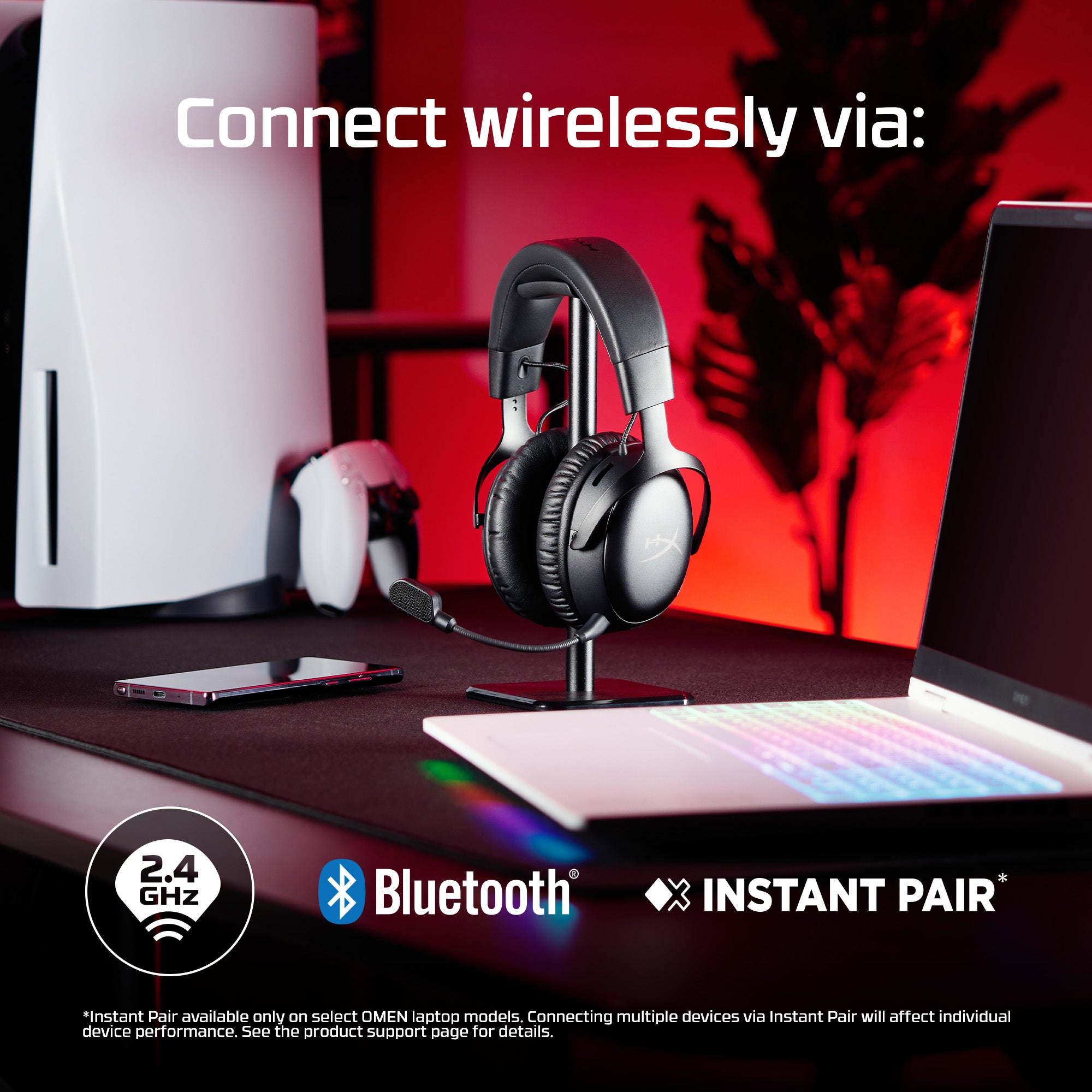 HyperX Cloud III S - Wireless Gaming Headset - Image 3