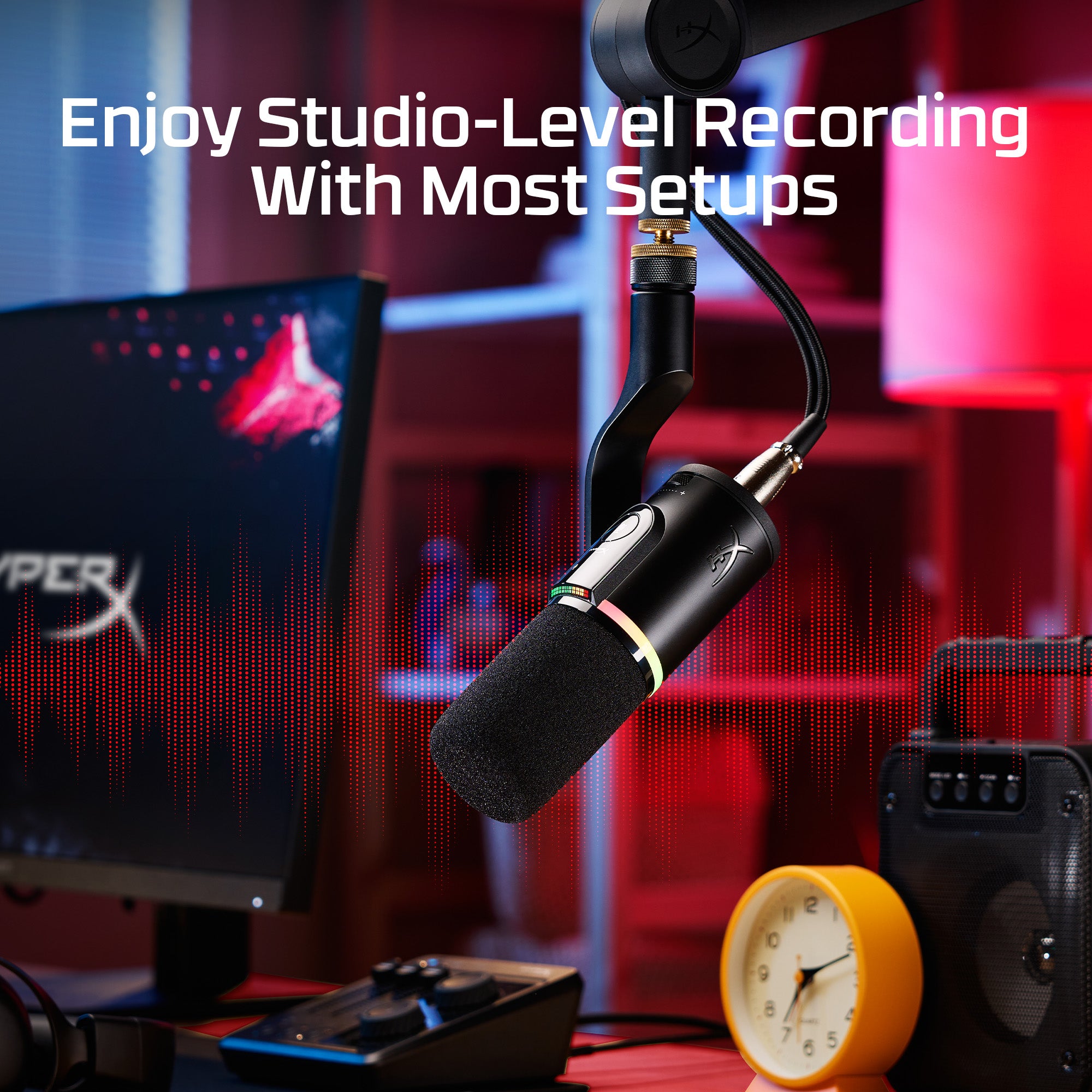 HyperX FlipCast – USB/XLR Dynamic Microphone - Image 2