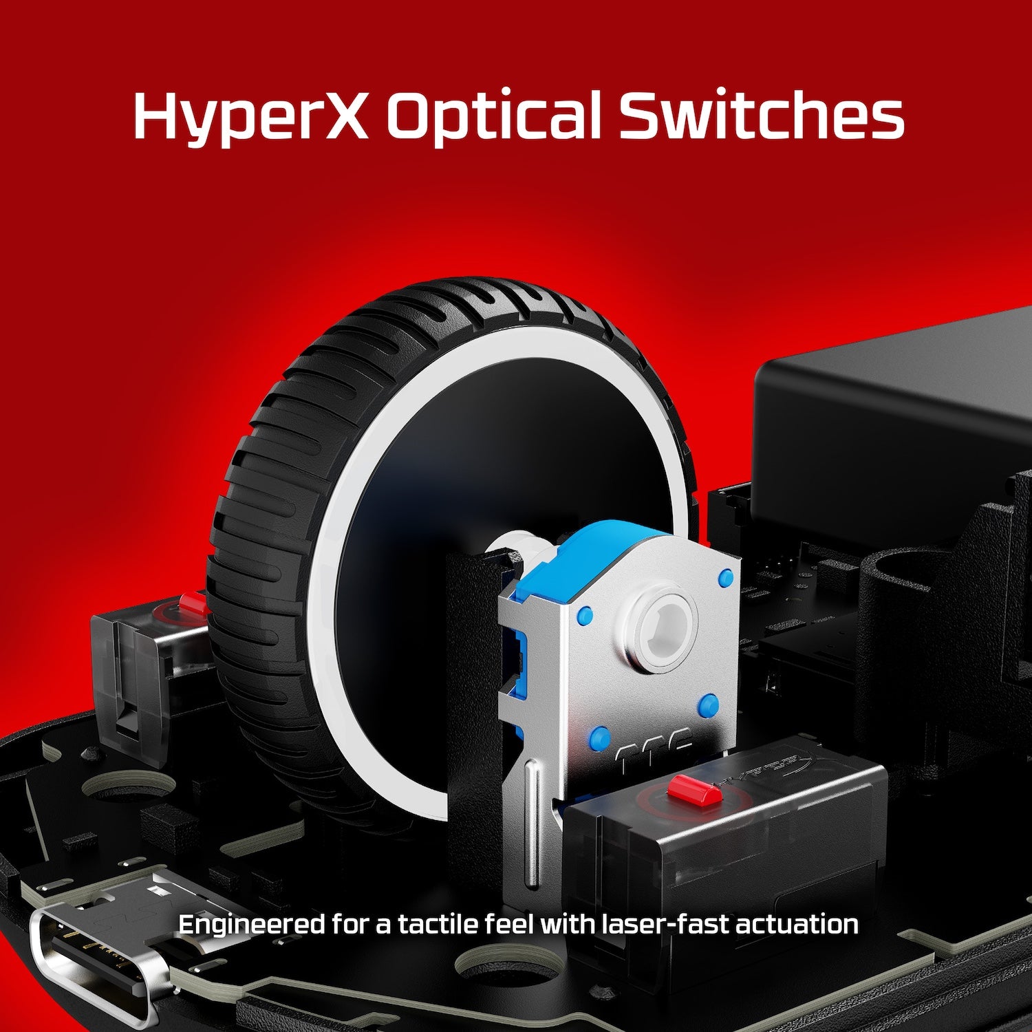 HyperX Pulsefire Saga Pro Wireless Gaming Mouse - Image 5